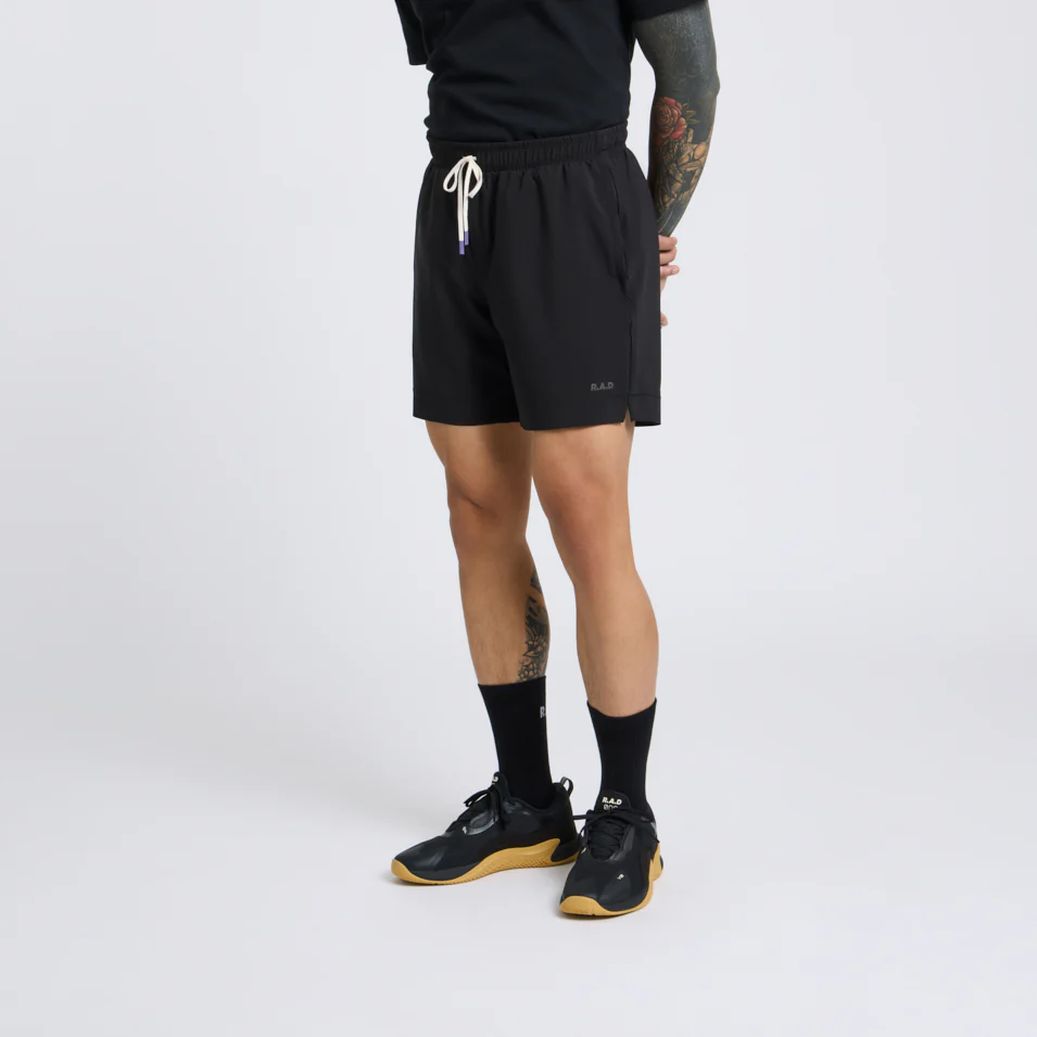 SUPEWEAVE™ TRAINING SHORT 7” BLACK