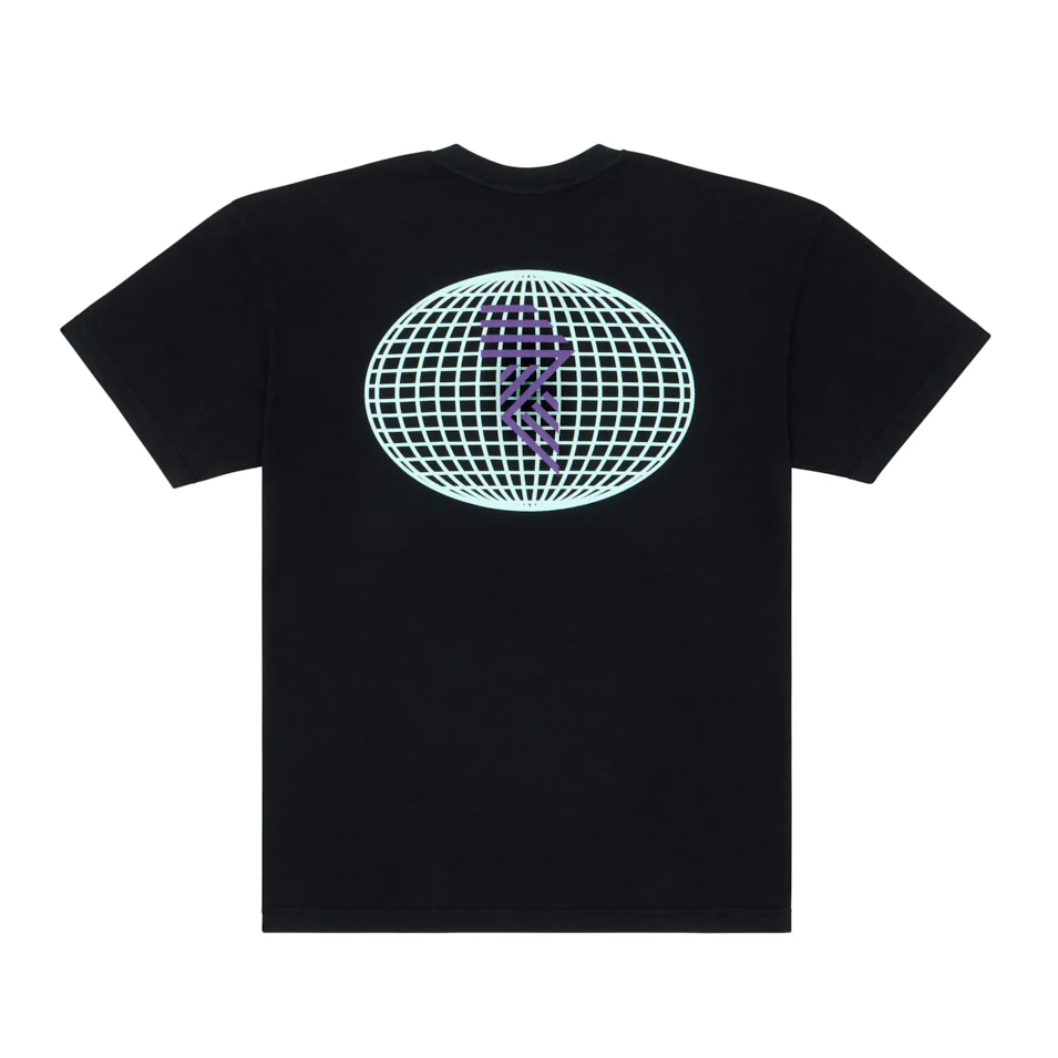 HEAVY™ GLOBE TEE BLACK
